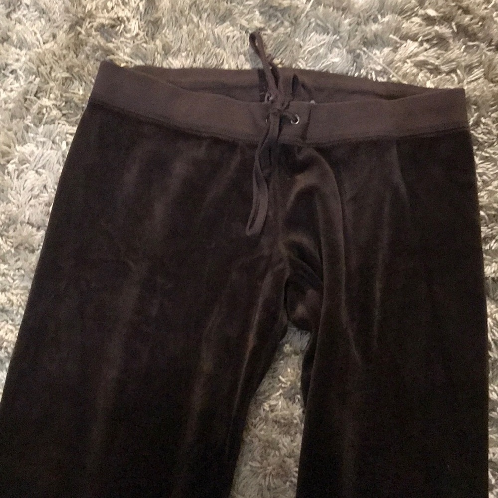 Brown Velour Juicy Sweatpants